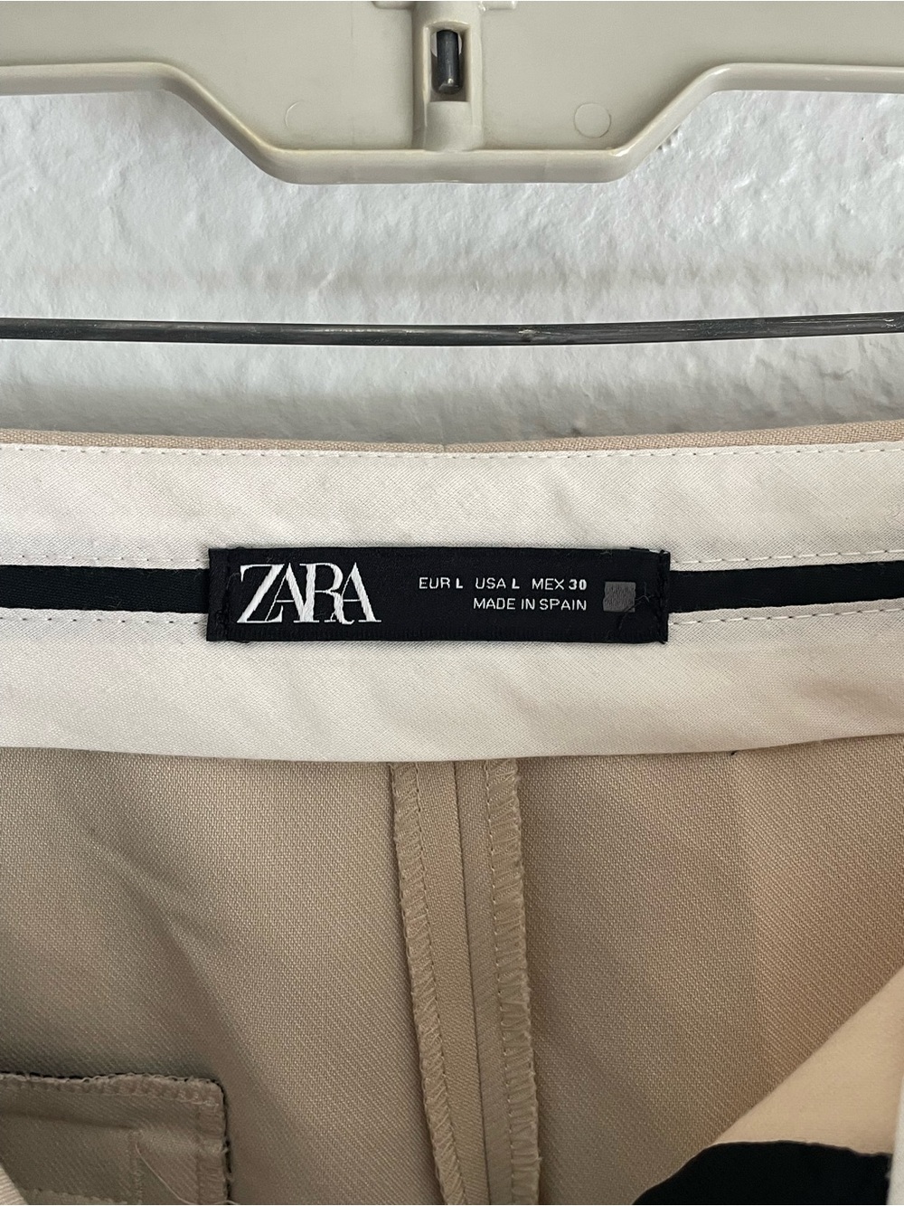 ZARA Men’s Tan Dress Pants - Classic Straight Fit